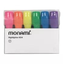 Monami Komplet zakrelaczy 604 6 kolorw