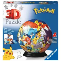 Puzzle 3D 72 el. Kula Pokemon Ravensburger