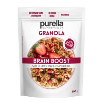 Purella Musli z jagodami goji i urawin Brain Boost Granola 300 g