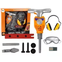 Zestaw narz�dzia m�ot pneumatyczny okulary LeanToys