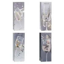 Rozette Torebka ozdobna na butelk� 12x36x9cm mix