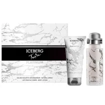 Iceberg Zestaw Twice Platinium Woda toaletowa + Balsam do cia�a 125 ml + 100 ml