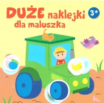 Du�e naklejki dla maluszka 3+ - Traktor