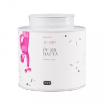 Paper & Tea Pu Er Bai Ya Herbata biaa sypana Puszka 40 g