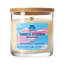 Big Nature �wieca sojowa o zapachu Pranie na wietrze suszone 155 g