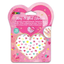 Avenir Naklejki na paznokcie i b�yszcz�cy pier�cionek