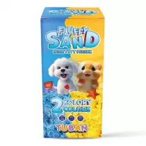 Fluffy Sand 2x70g niebieski/��ty Tuban