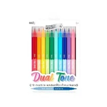 Ooly Flamastry p�dzelkowe Dual Tone 24 kolor�w
