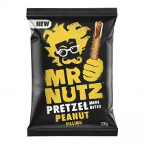Mr Nutz Paluszki solone z nadzieniem z orzeszkw ziemnych 120 g