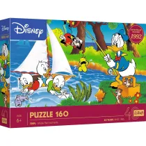 Puzzle 160 40 lecie  - Przygoda nad jeziorem Trefl