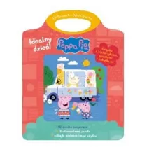 Peppa Pig. Uk�adanka-Naklejanka. Idealny dzie�