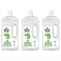 Eco Naturo Ekologiczny uniwersalny pyn czyszczcy myjcy Ecolabel Zestaw 3 x 1 l