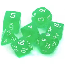Komplet koci RPG - Krysztaowe jasnozielone Rebel