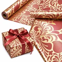 PaperHit Papier ozdobny Z�ote Serca X-Strong 35cmx20m