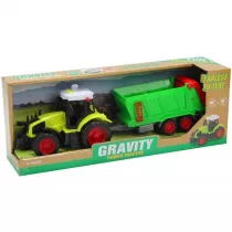 Traktor z przyczep� i d�wi�kiem Trifox