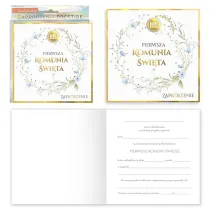Kukartka Zaproszenie Komunia 5 szt.