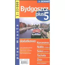 Plan miasta Bydgoszcz +5 1:23 000
