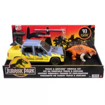 PROMO Jurassic World zestaw z pojazdem HMM25 Mattel
