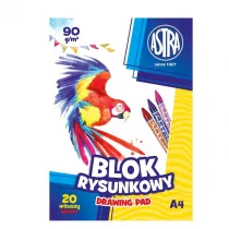 Astra Blok rysunkowy A4 90 g 20 kartek 10 szt.