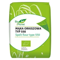 Bio Planet M�ka orkiszowa typ 550 (uszkodzone opakowanie) 1 kg Bio