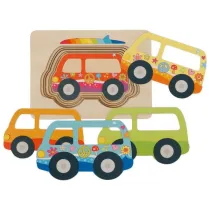 Puzzle warstwowe Samoch�d Goki