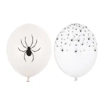 PartyDeco Balony Pajki 30cm 50szt