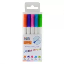 Marvy Flamastry Artist Brush Vivid 5 kolor�w