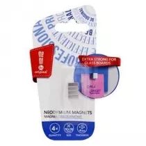 Magnesy do tablic neodymowe Memobe 4 szt.