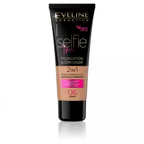 Eveline Cosmetics Selfie Time Foundation & Concealer kryj�co-nawil�aj�cy pok�ad i korektor 06 Honey 30 ml