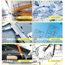 Interdruk Blok milimetrowy A4 20 kartek 10 szt.