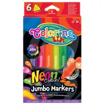 Patio Flamastry Colorino Kids jumbo neon 6 kolorw