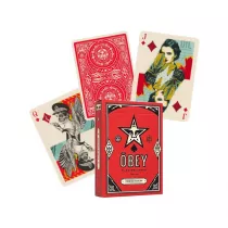 Obey Playing Cards, karty czerwone