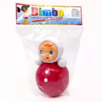 Bimbo waka-wstaka lalka z dzwoneczkiem maa Lazur-Mix