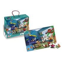 Puzzle 48 Jumbo Party Zwierz�t domowych Askato