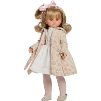 Lalka hiszpa�ska Fany w p�aszczyku stoj�ca 42cm Berbesa