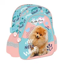 Plecak may D1 Fluffy Dog My Little Friend