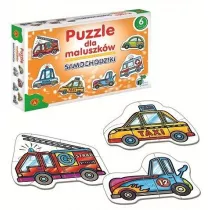 Puzzle dla maluszkw 6 el. Samochodziki Alexander