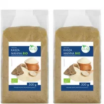 BioLife Kasza manna Zestaw 1 kg Bio