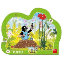 Puzzle ramkowe 25 Krecik i spodenki Dino Toys