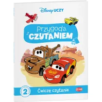 Disney Uczy. Auta. Przygoda z czytaniem. wicz czytanie