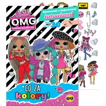 L.O.L. Surprise! Rysowanki z bajecznymi tatuaami. Co za kolory!