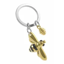 Metalmorphose Brelok do kluczy 3D pszczo�a z ulem