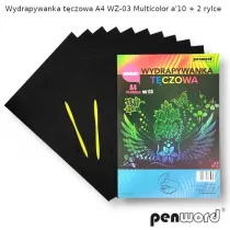Polsirhurt Wydrapywanka t�czowa A4 multicolor WZ-03