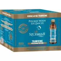 Polskie Wody Lecznicze Woda lecznicza Szczawa II zgrzewka 12 x 330 ml