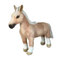 Pluszowy ko� palomino 55cm Dubi