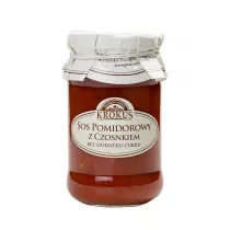 Krokus Sos pomidorowy z czosnkiem 340 g