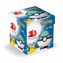 Puzzle 3D Kula: Pokemon Net Ball Ravensburger