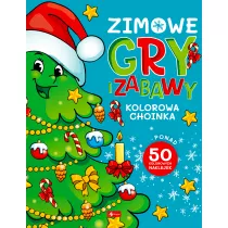 Zimowe gry i zabawy. Kolorowa choinka
