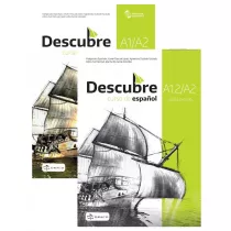 Pakiet Descubre A1.2/A2. Curso de español: Podr�cznik wieloletni + CD, Zeszyt �wicze� do j�zyka hiszpa�skiego