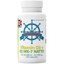 Navigator Witamina D3 10 000IU + k2 suplement diety 120 kaps.